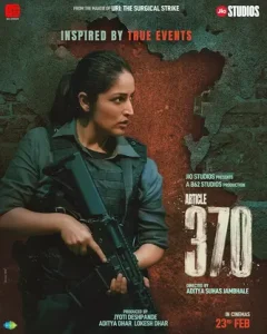 Article 370 (2024) Hindi Dubbed 480p, 720p, 1080p, & 4k~ MoviesNation.zip